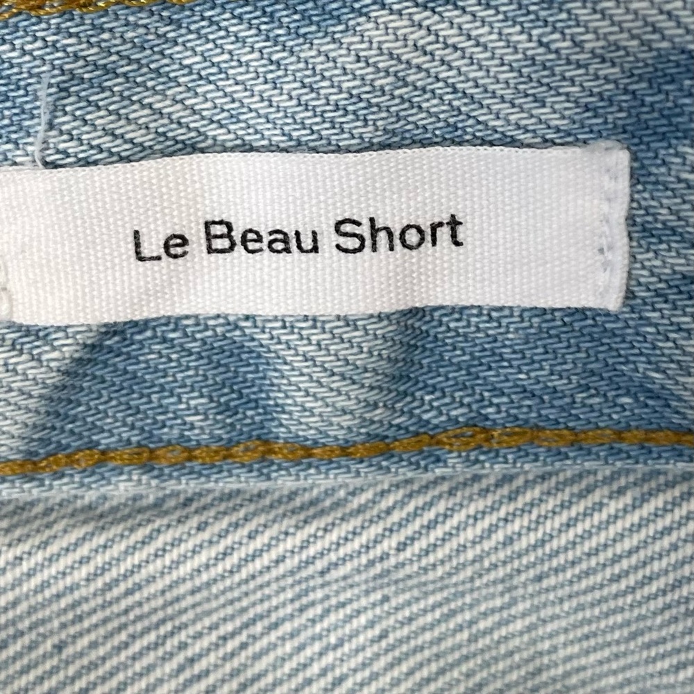 Frame denim Le Beau distressed shorts size 26 - Picture 11 of 11